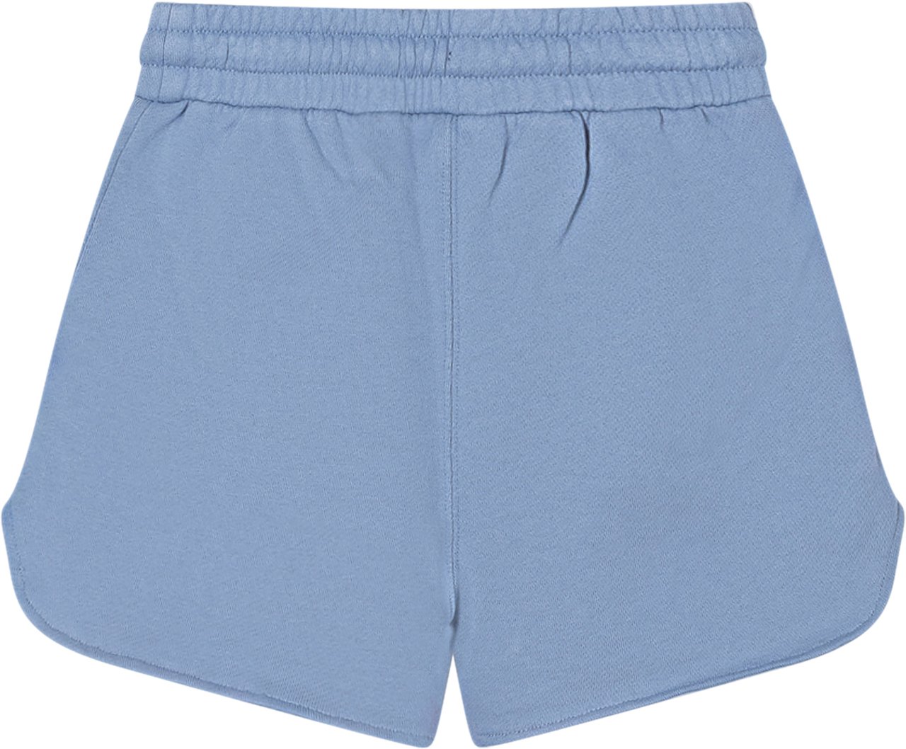 OFF-WHITE Shorts in Felpa con Logo Stampato Lichtblauw