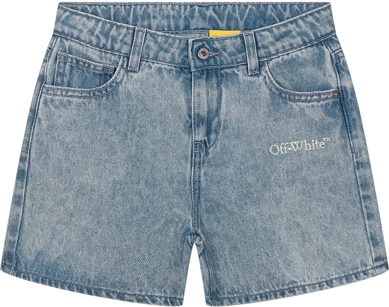 OFF-WHITE Shorts Bookish Denim Blauw