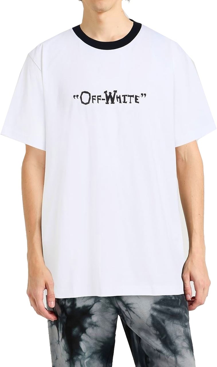 OFF-WHITE Off-White Logo T-shirt Wit