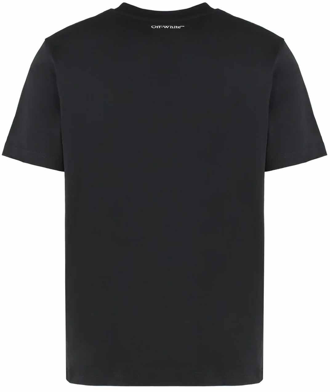 OFF-WHITE Off-White Logo T-shirt Zwart