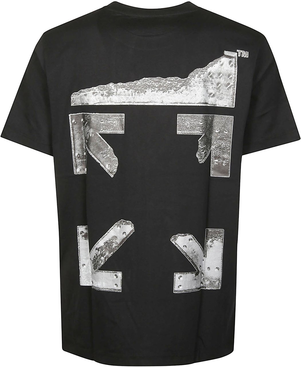 OFF-WHITE Metal Arrow Slim T-shirt Black Zwart