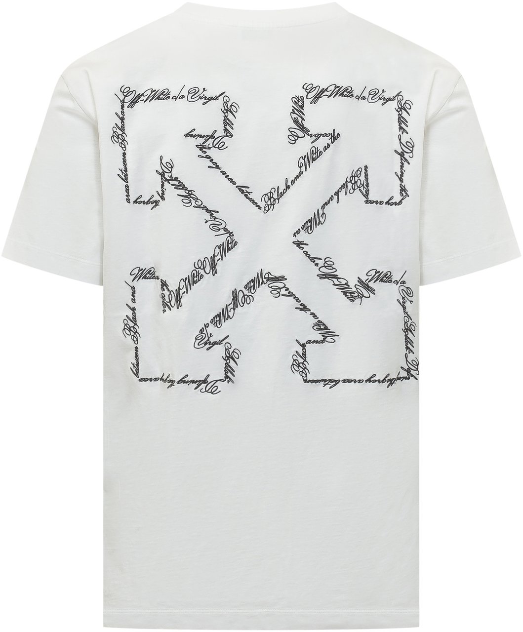 OFF-WHITE SCRIPT ARROW SS TEE Wit