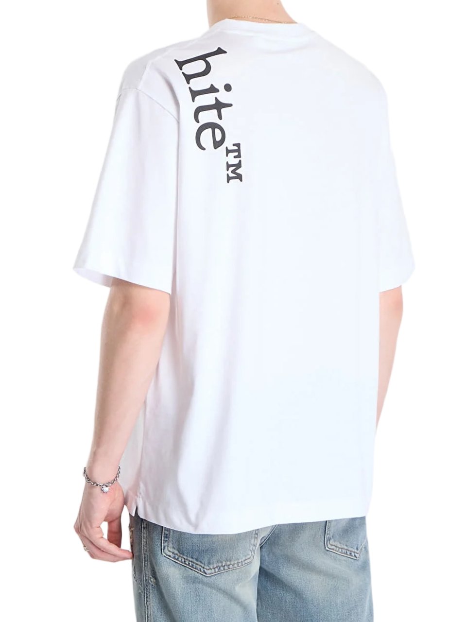 OFF-WHITE Minimalist Short-Sleeve Tee with Graphic Print Roze