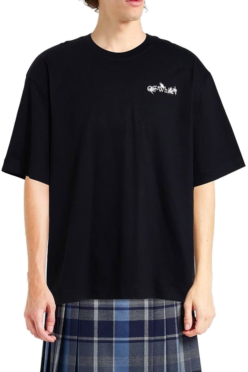 OFF-WHITE Off-White Logo T-shirt Zwart