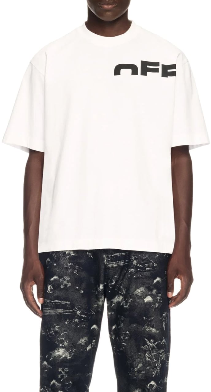 OFF-WHITE Off-White Logo T-shirt Wit
