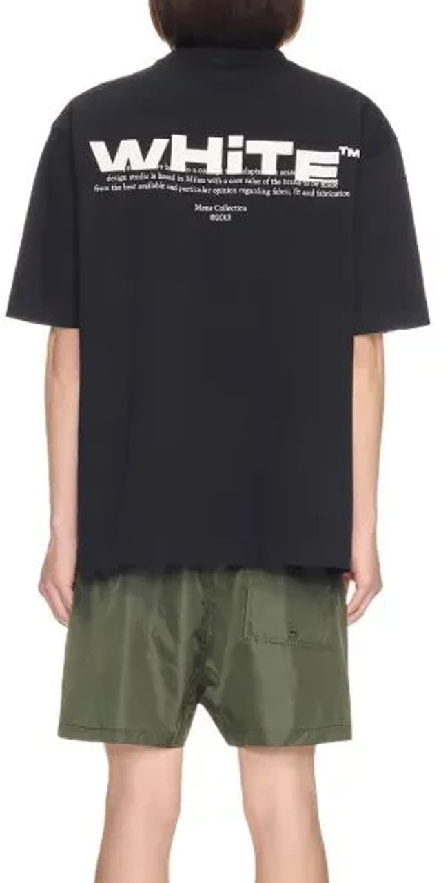 OFF-WHITE Off-White Logo T-shirt Zwart