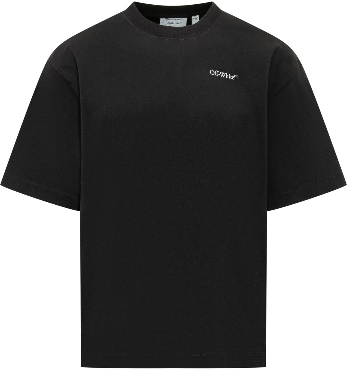 OFF-WHITE HALF ARROWS SS TEE Zwart