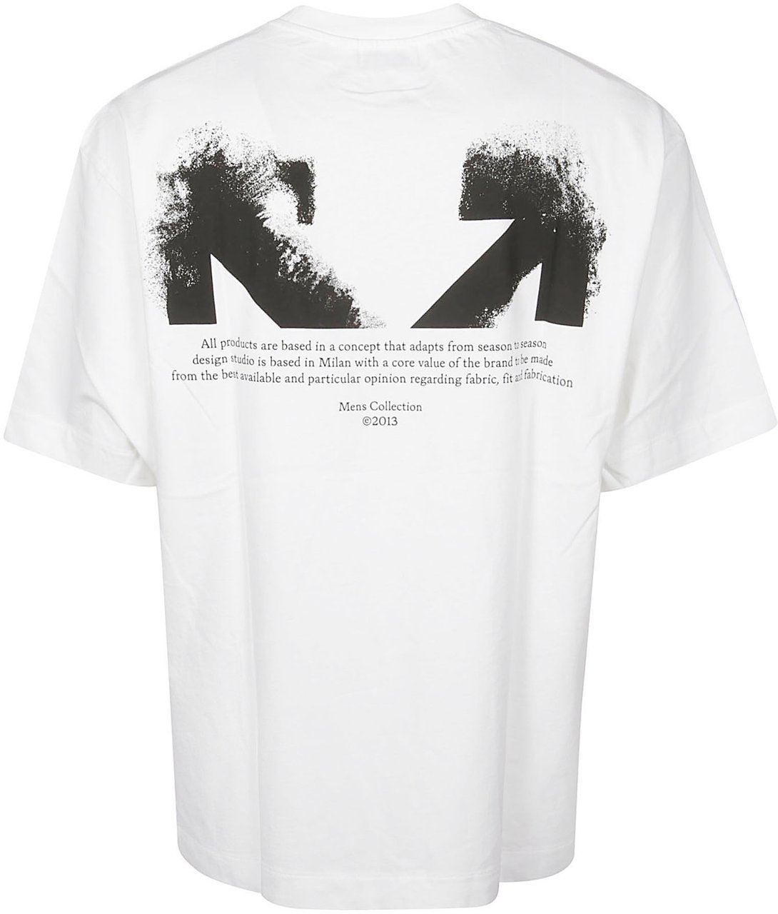 OFF-WHITE Half Arrows Skate T-shirt White Wit