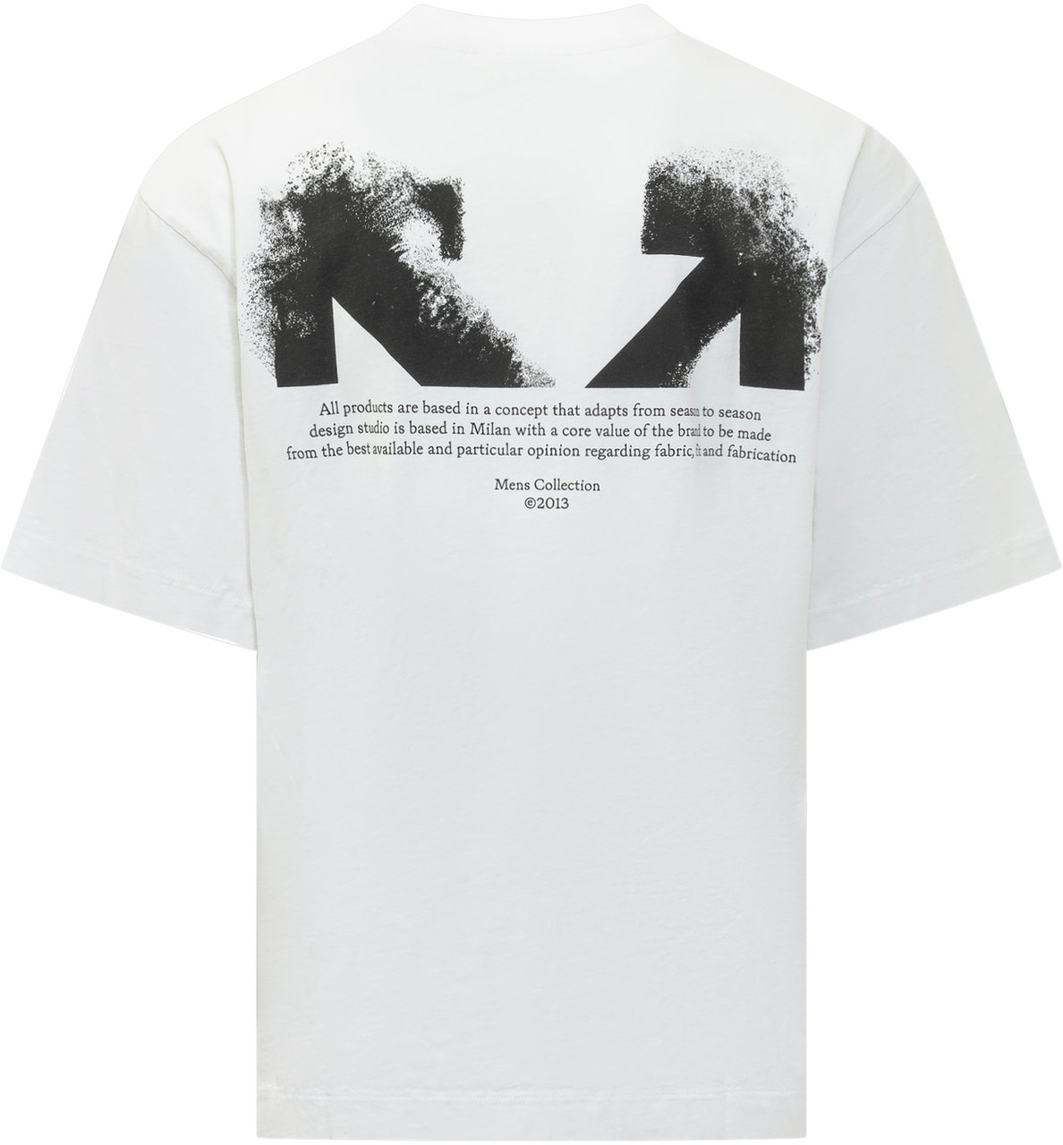 OFF-WHITE HALF ARROWS SS TEE Wit