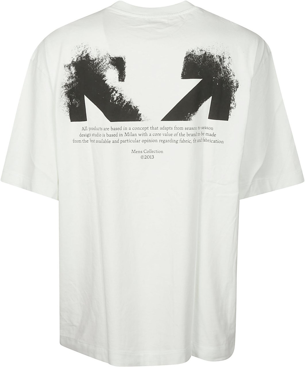 OFF-WHITE Half Arrows Skate T-shirt Blue Blauw