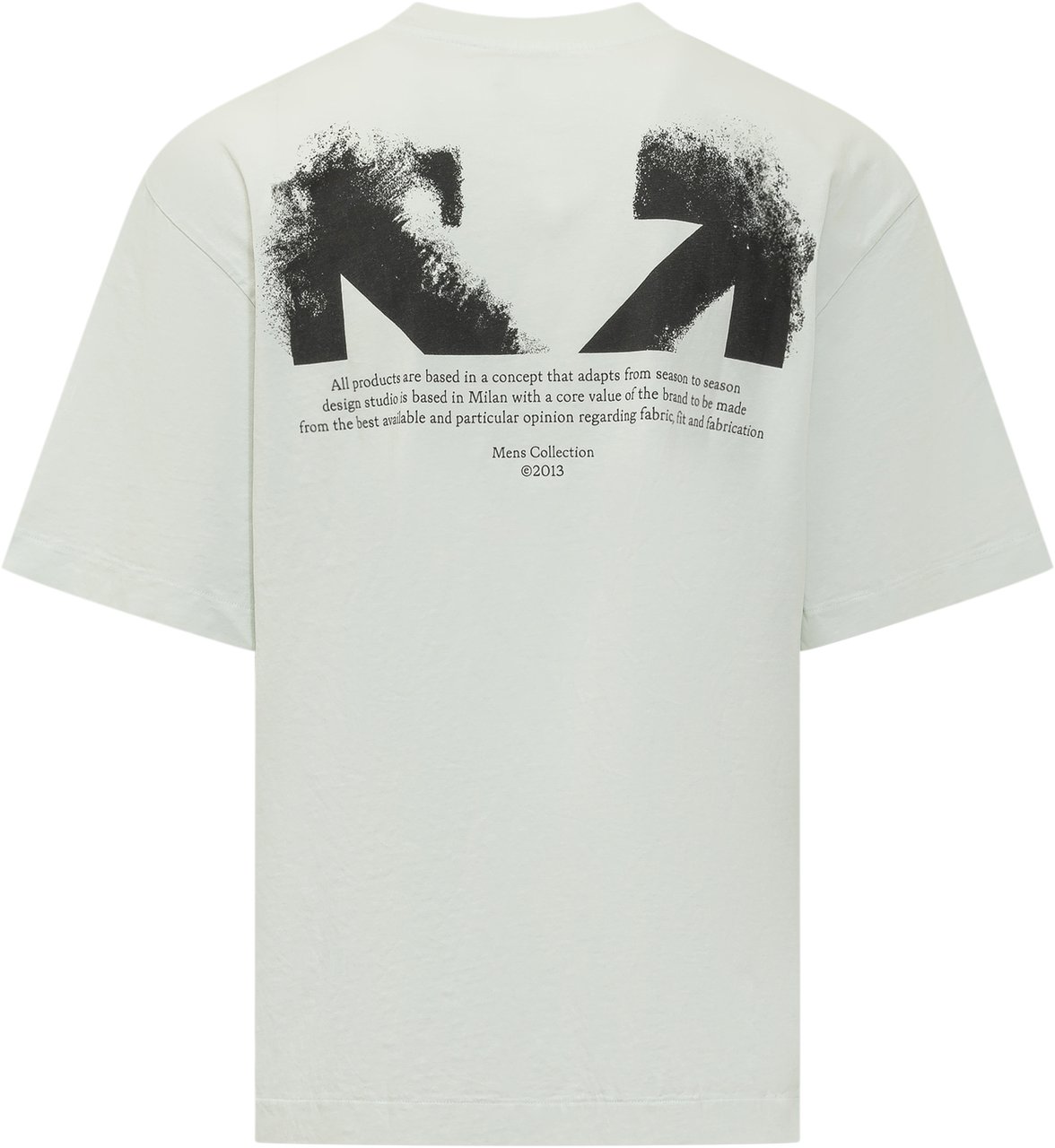 OFF-WHITE HALF ARROWS SS TEE Wit