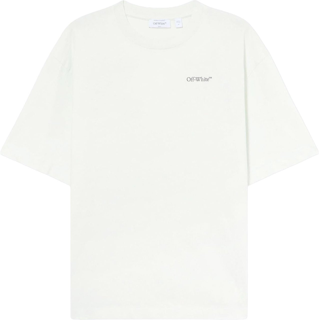 OFF-WHITE OFF WHITE Heren Half Arrows Tee Groen