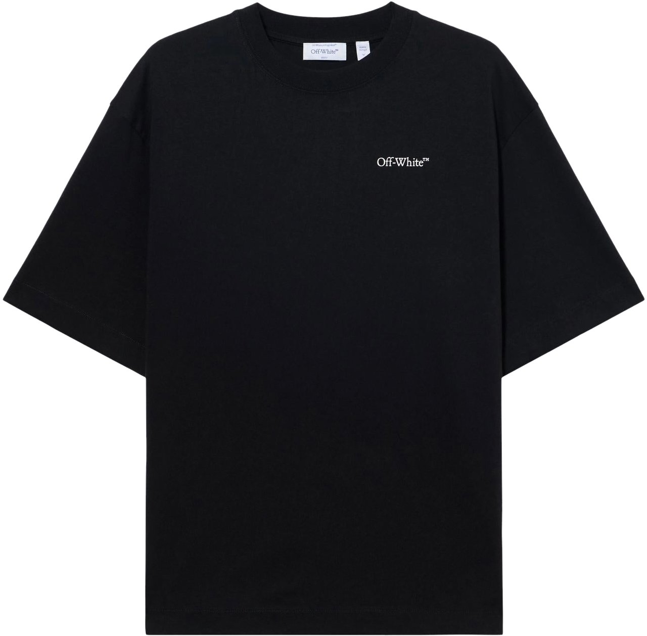 OFF-WHITE Heren Half Arrows Tee Zwart