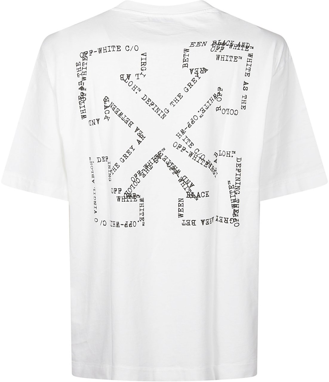 OFF-WHITE Type Machine Arrow Skate T-shirt White Wit