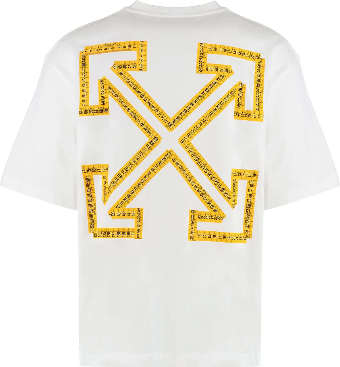 OFF-WHITE Cotton crew-neck T-shirt Wit