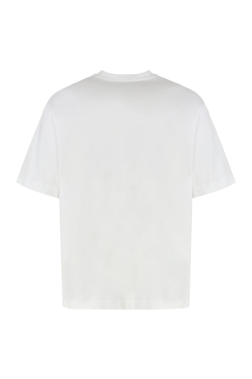 OFF-WHITE Cotton crew-neck T-shirt Wit