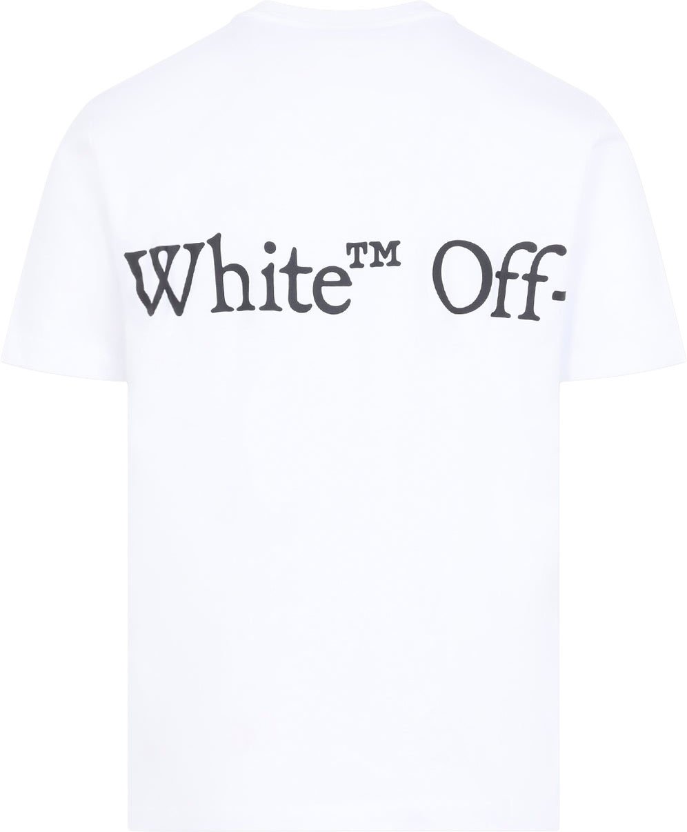 Off-White Bookish Scarf Regular S/S Tee Divers