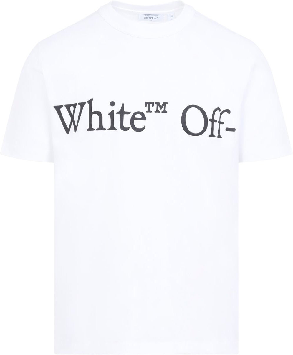 Off-White Bookish Scarf Regular S/S Tee Divers