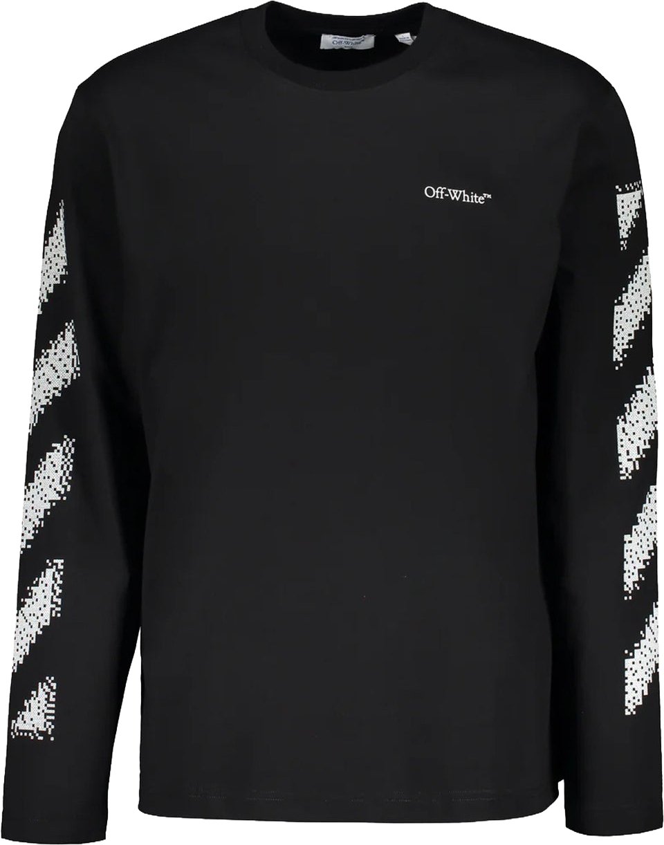 Off-White Logo sweatshirt Zwart