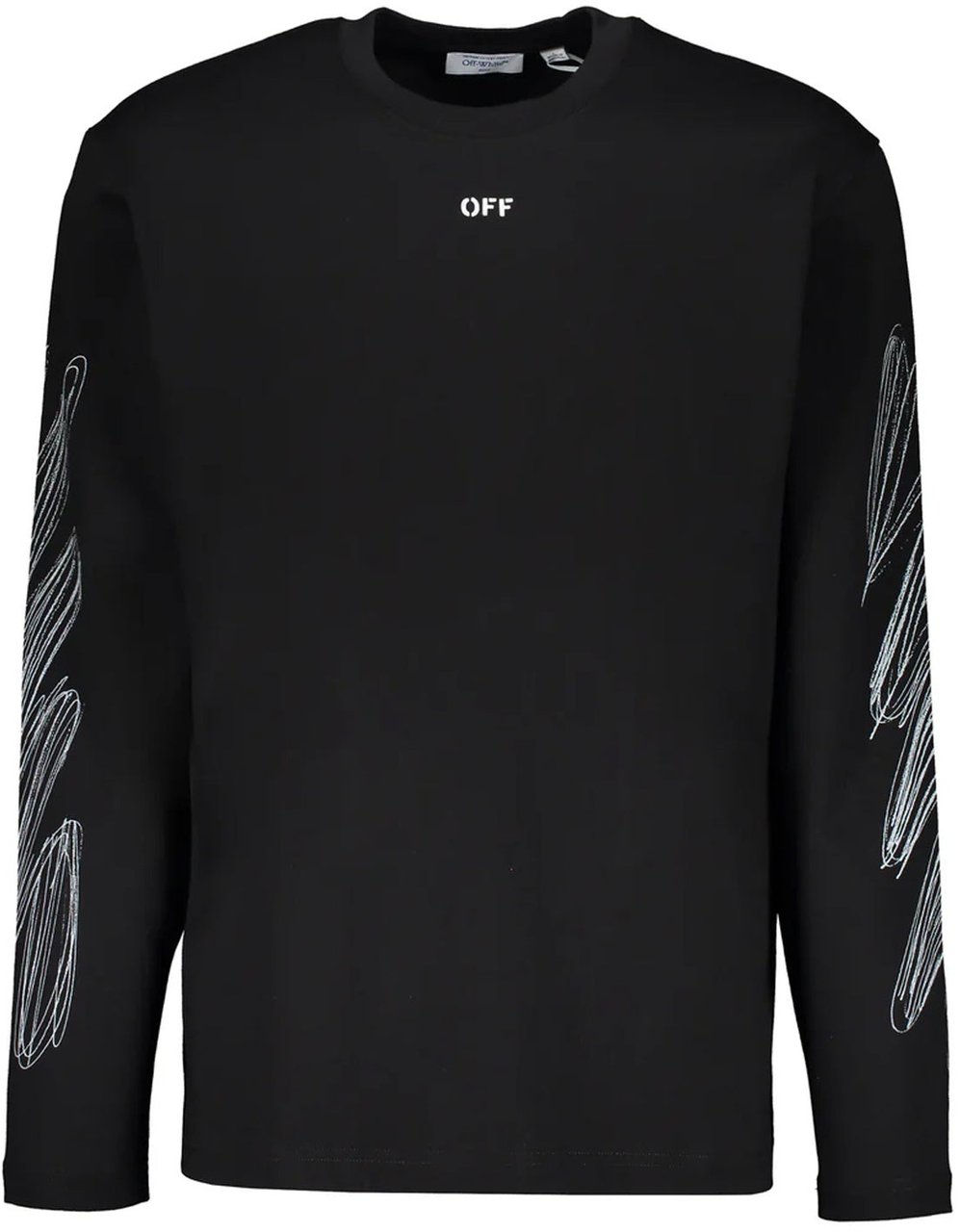 OFF-WHITE OFF-WHITE Long-sleeve T-shirt Zwart