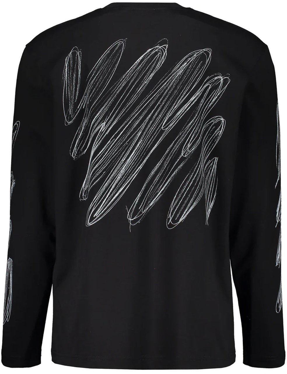 OFF-WHITE OFF-WHITE Long-sleeve T-shirt Zwart