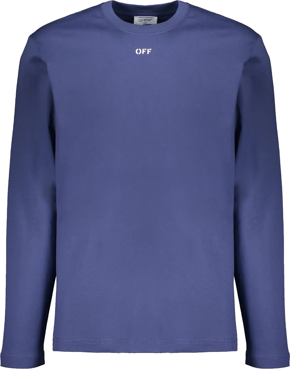 OFF-WHITE Long-sleeve T-shirt Blauw