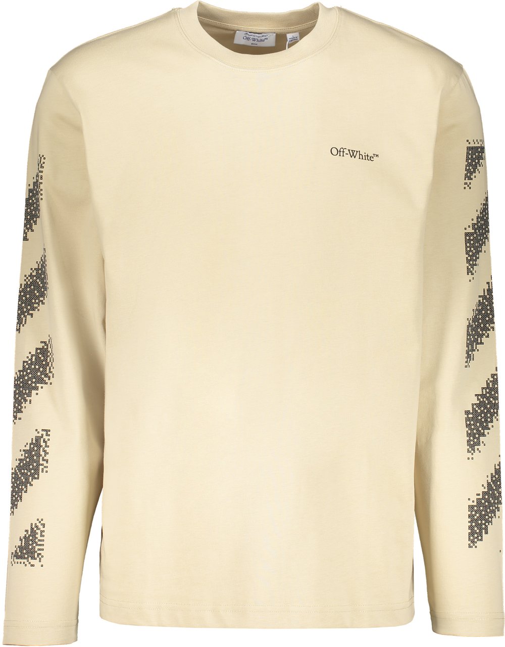 OFF-WHITE Long sleeve t-shirt with graphic details Bruin