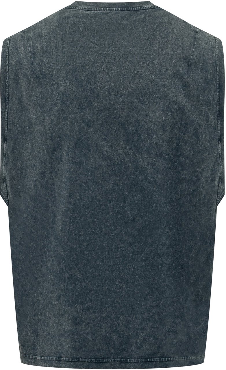 OFF-WHITE BOOKISH SLEEVELESS Donkergrijs