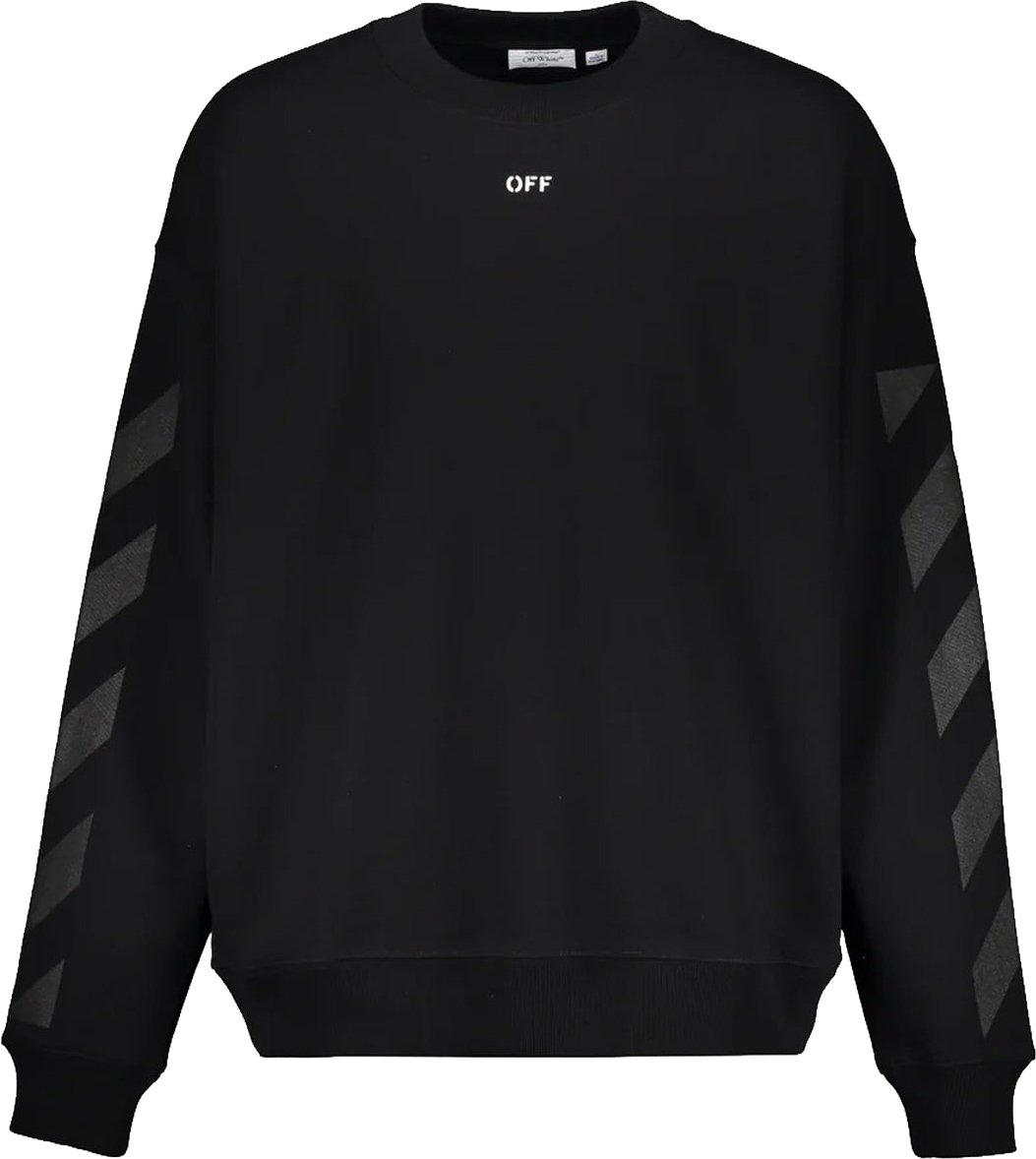 Off-White Logo sweatshirt Zwart