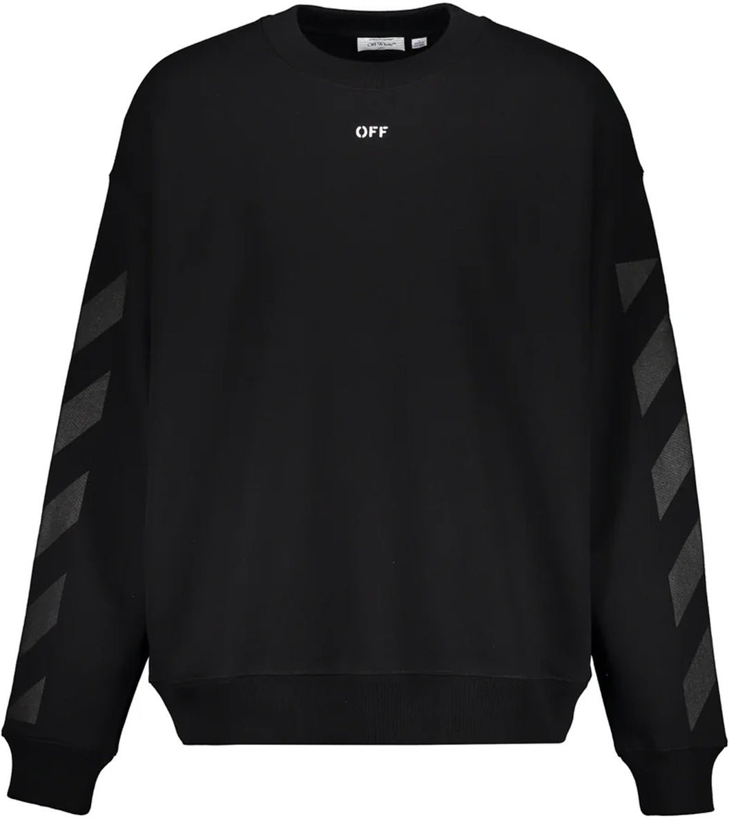 OFF-WHITE Off-White Logo sweatshirt Zwart