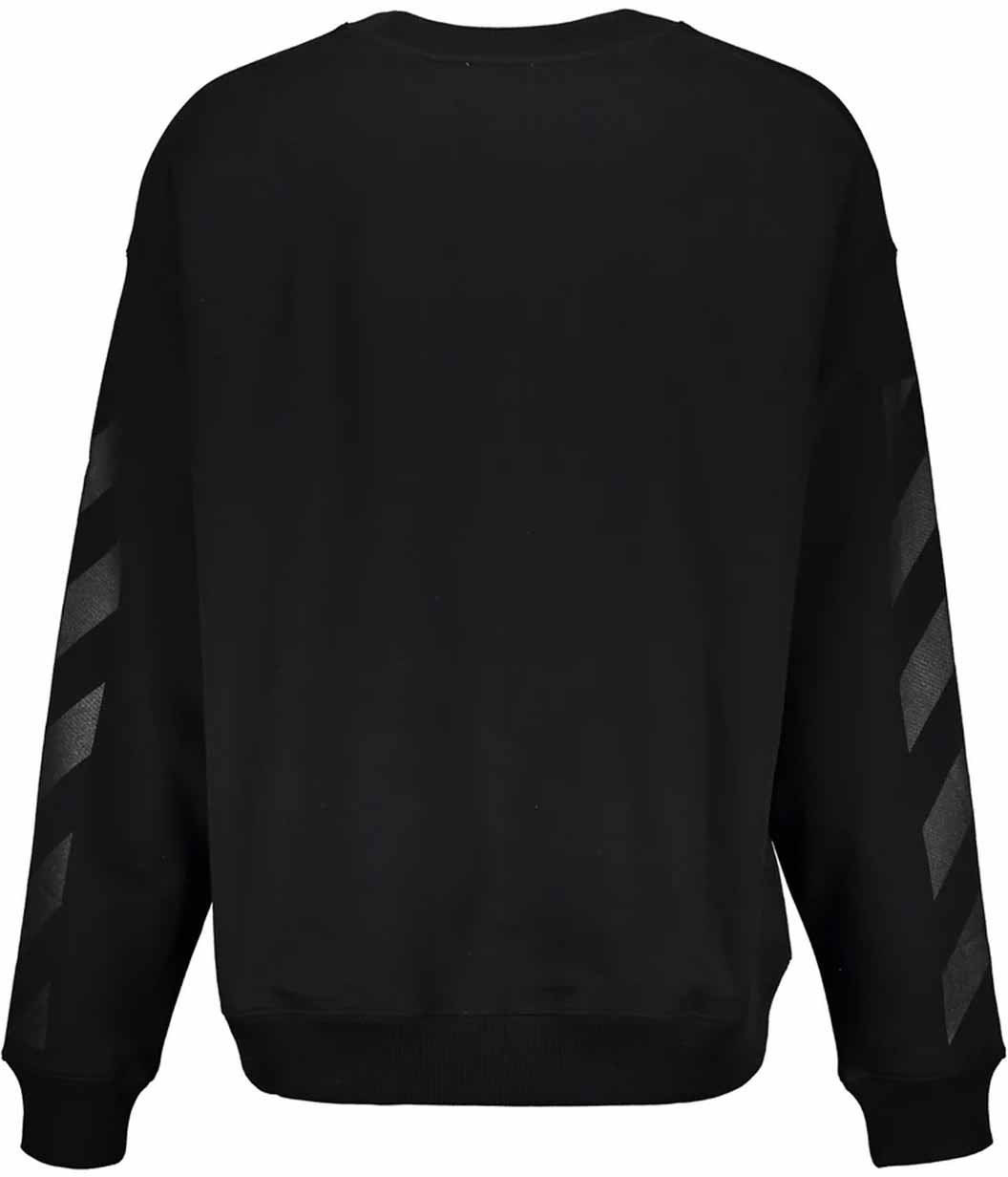 Off-White Logo sweatshirt Zwart