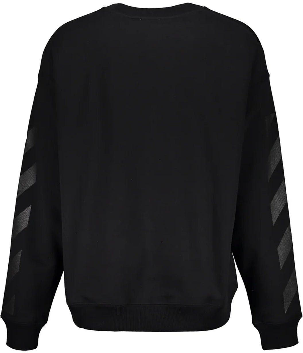 Off-White Logo sweatshirt Zwart