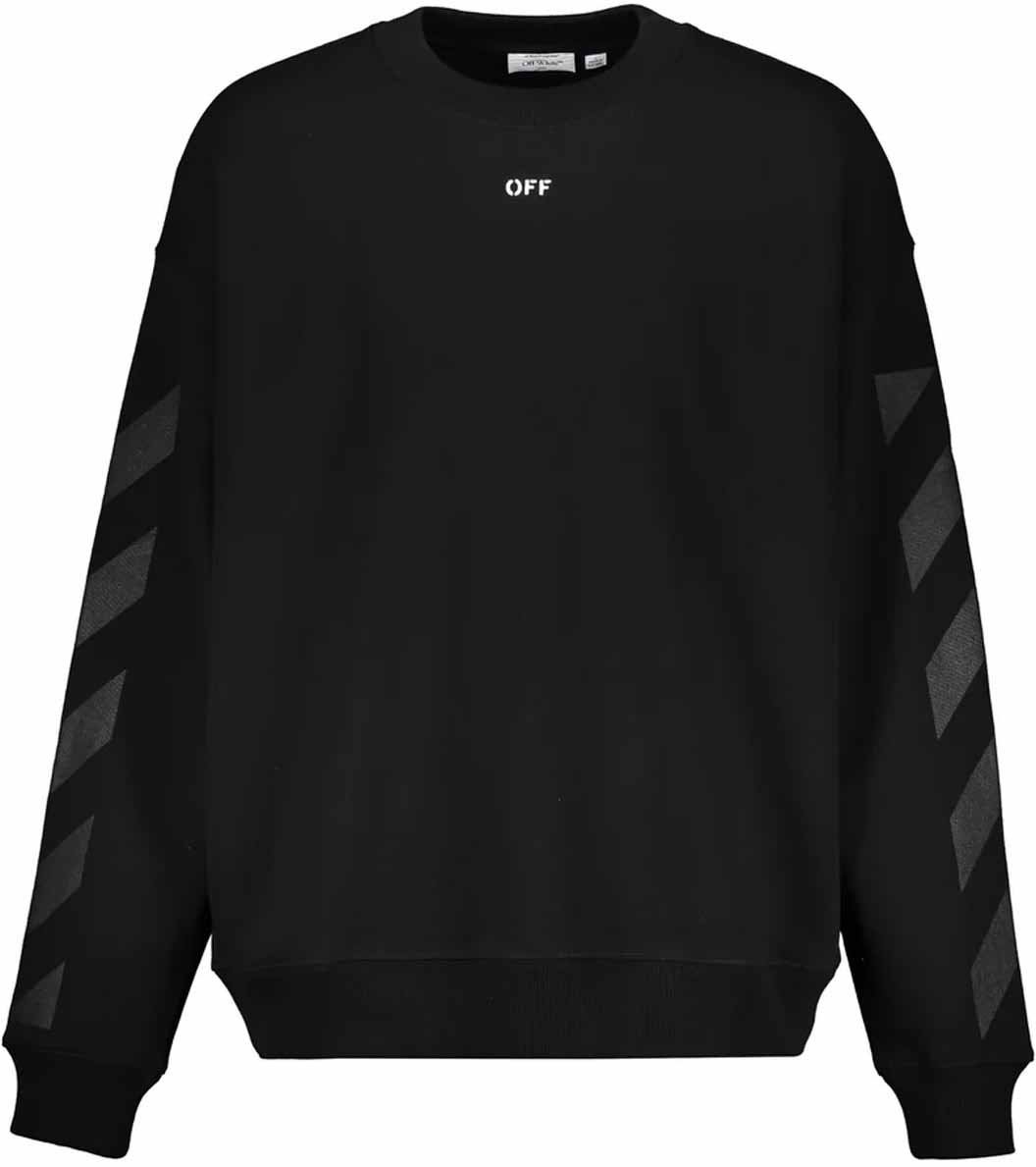 Off-White Logo sweatshirt Zwart
