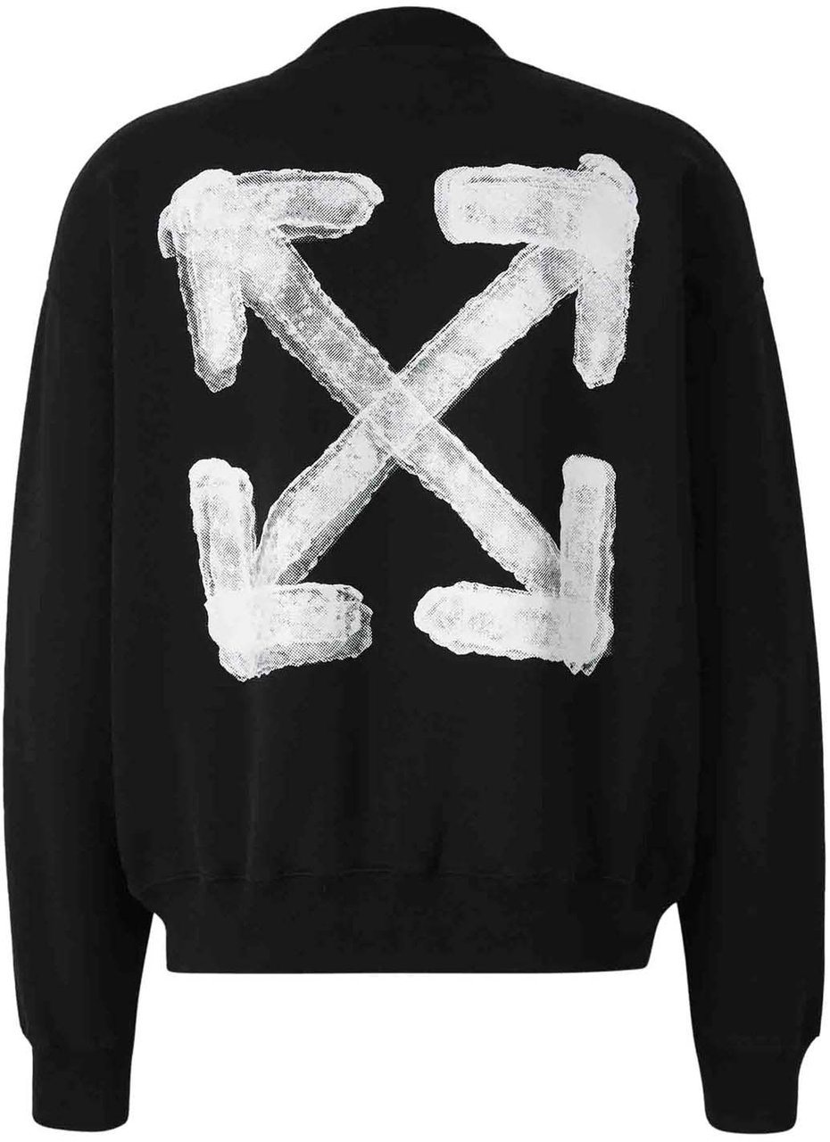 OFF-WHITE Off-White Spray Arrow Skate Sweatshirt Zwart