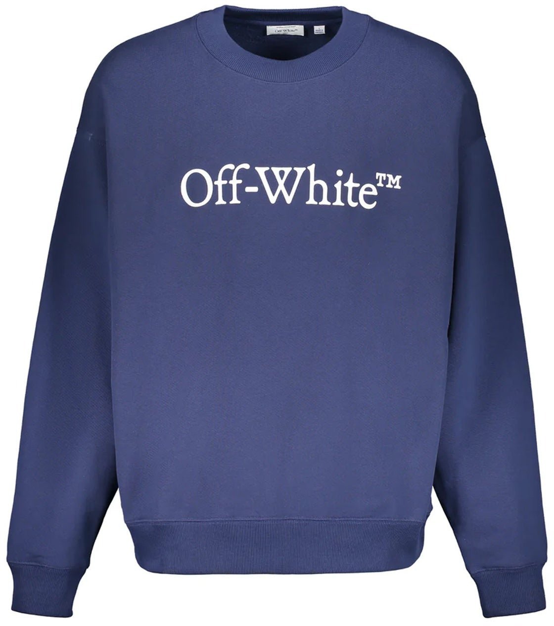 OFF-WHITE OFF-WHITE Logo Sweatshirt Blauw