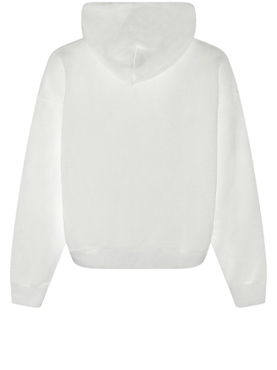 OFF-WHITE Relaxed-Fit Cotton Hoodie with Iconic Logo Print Wit