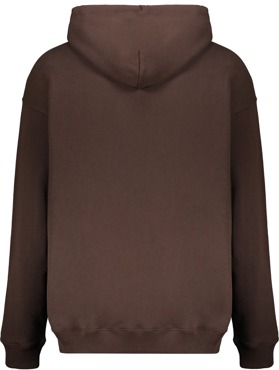 OFF-WHITE Hooded sweatshirt in brown, comfort and style Wit