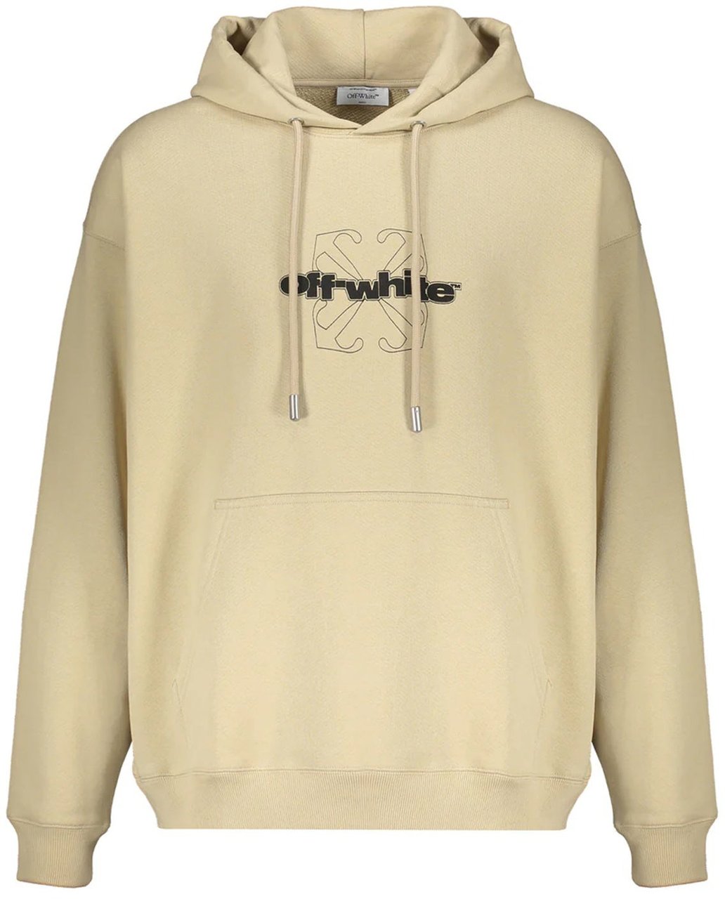 OFF-WHITE Off-White Logo sweatshirt Beige