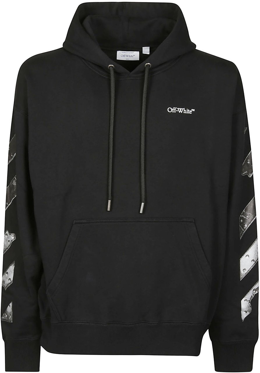 OFF-WHITE Metal Arrow Skate Sweatshirt Black Zwart