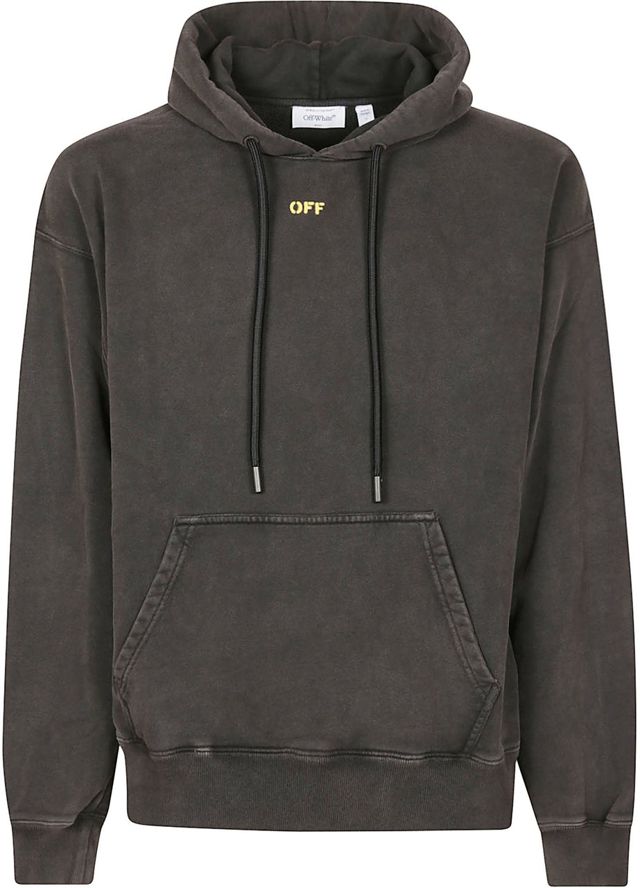OFF-WHITE Fallen Caravaggio Skate Sweatshirt Black Zwart