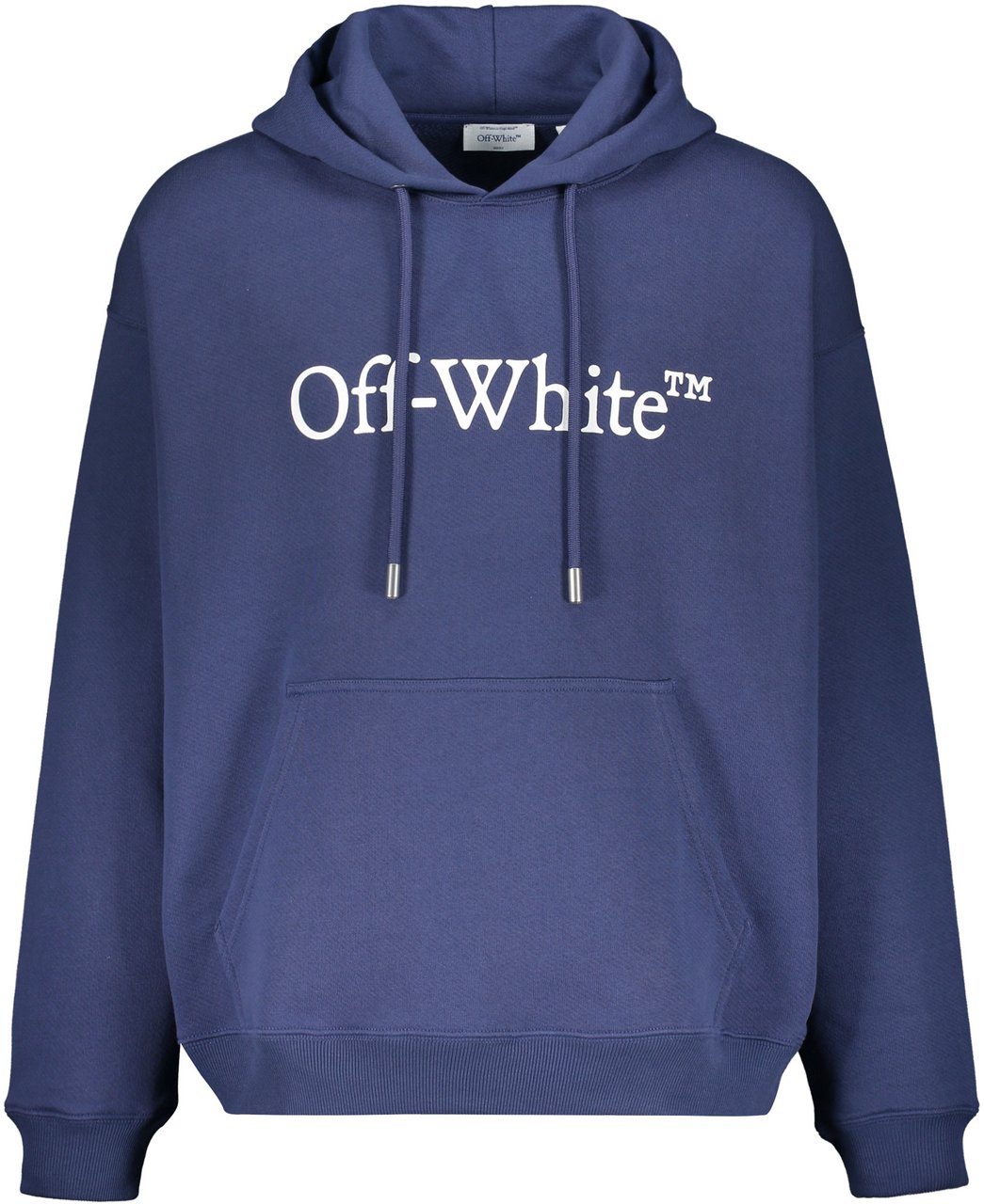 OFF-WHITE Hooded sweatshirt in dark blue Blauw