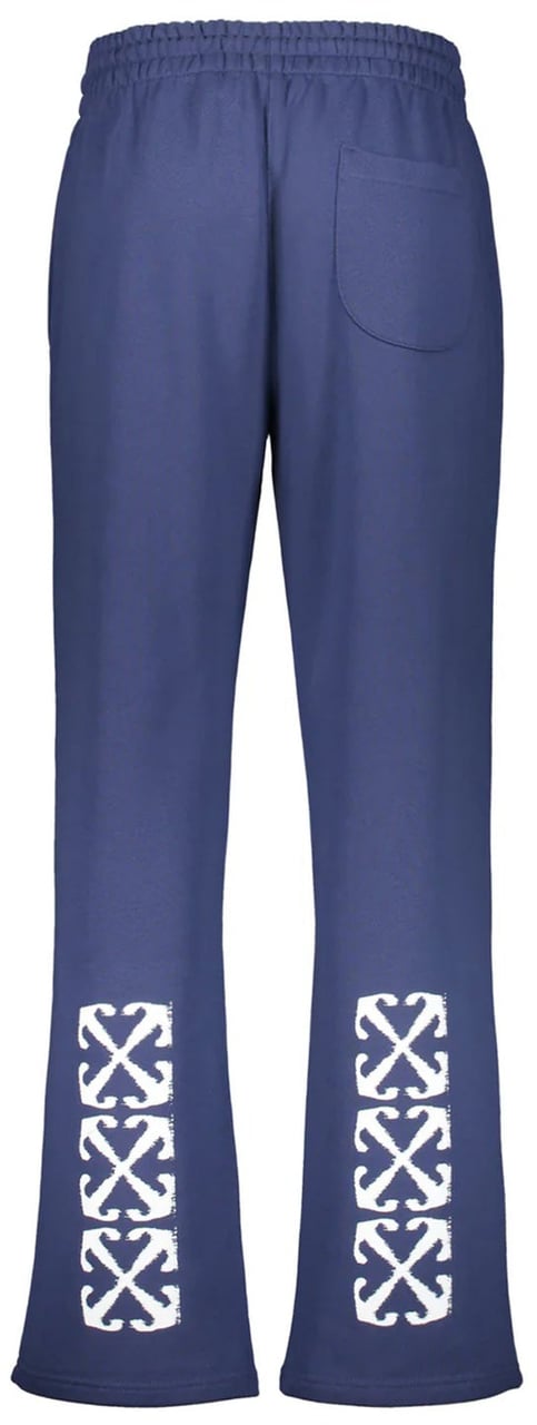 OFF-WHITE Off-White Cotton Pants Blauw
