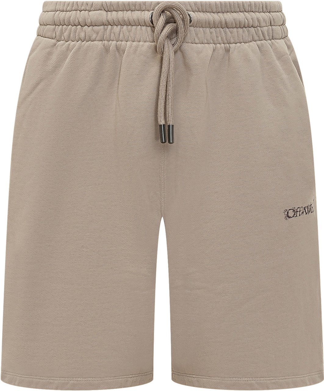 OFF-WHITE HERALDIC SWEATSHORTS Taupe