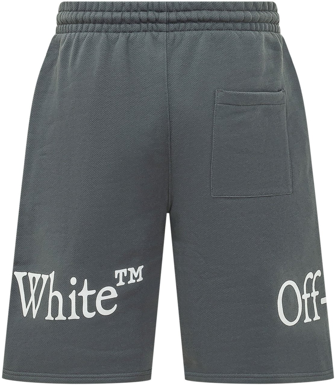 OFF-WHITE Shorts Bookish con Stampa Logo Divers
