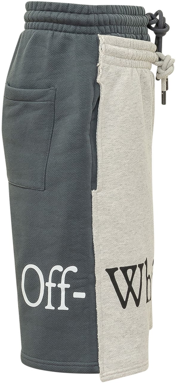 OFF-WHITE Shorts Bookish con Stampa Logo Divers
