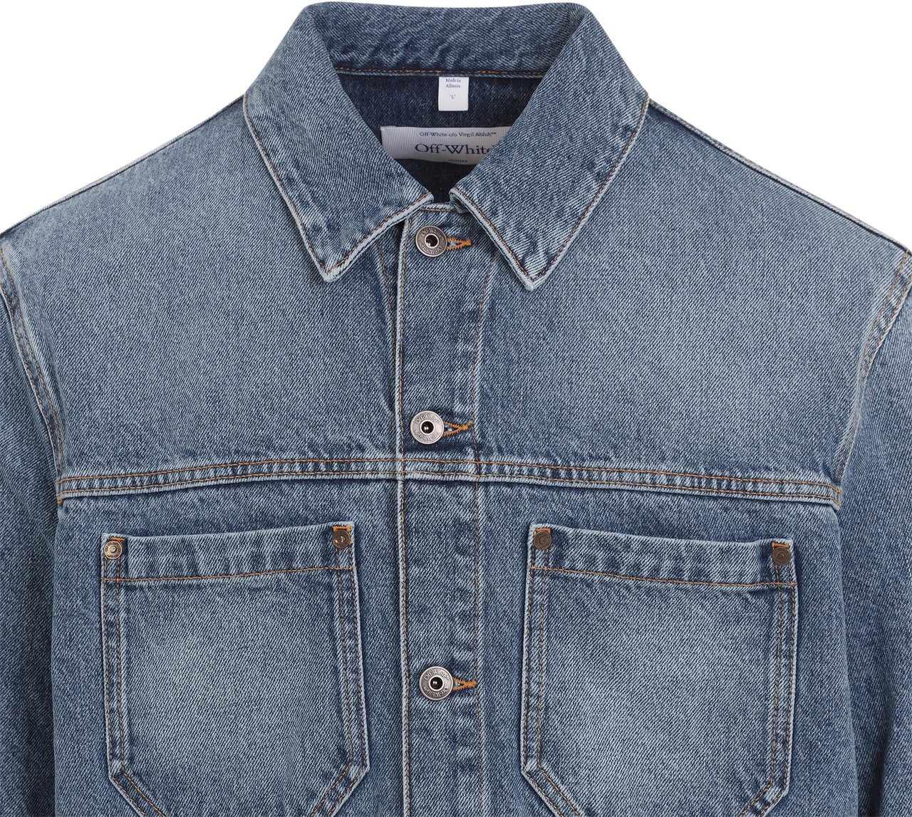 OFF-WHITE OFF WHITE 44MYE09QS26D002400 Blauw