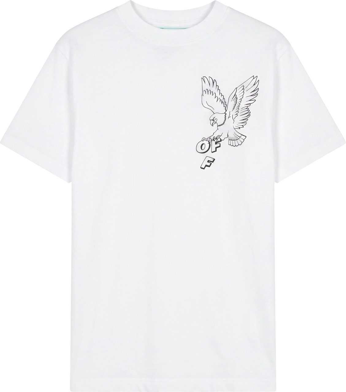 OFF-WHITE Cotton t-shirt with print Wit
