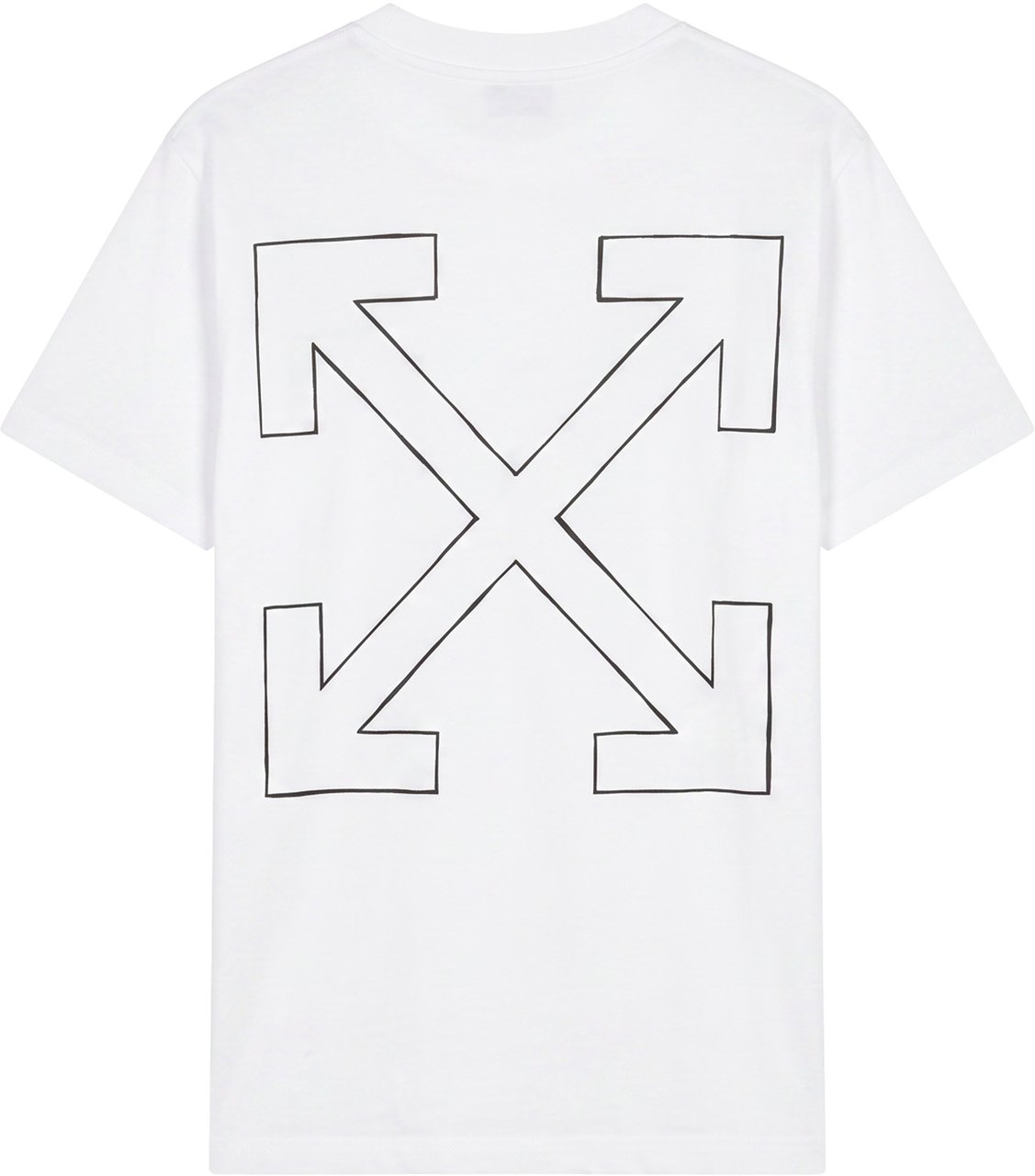 OFF-WHITE Cotton t-shirt with print Wit