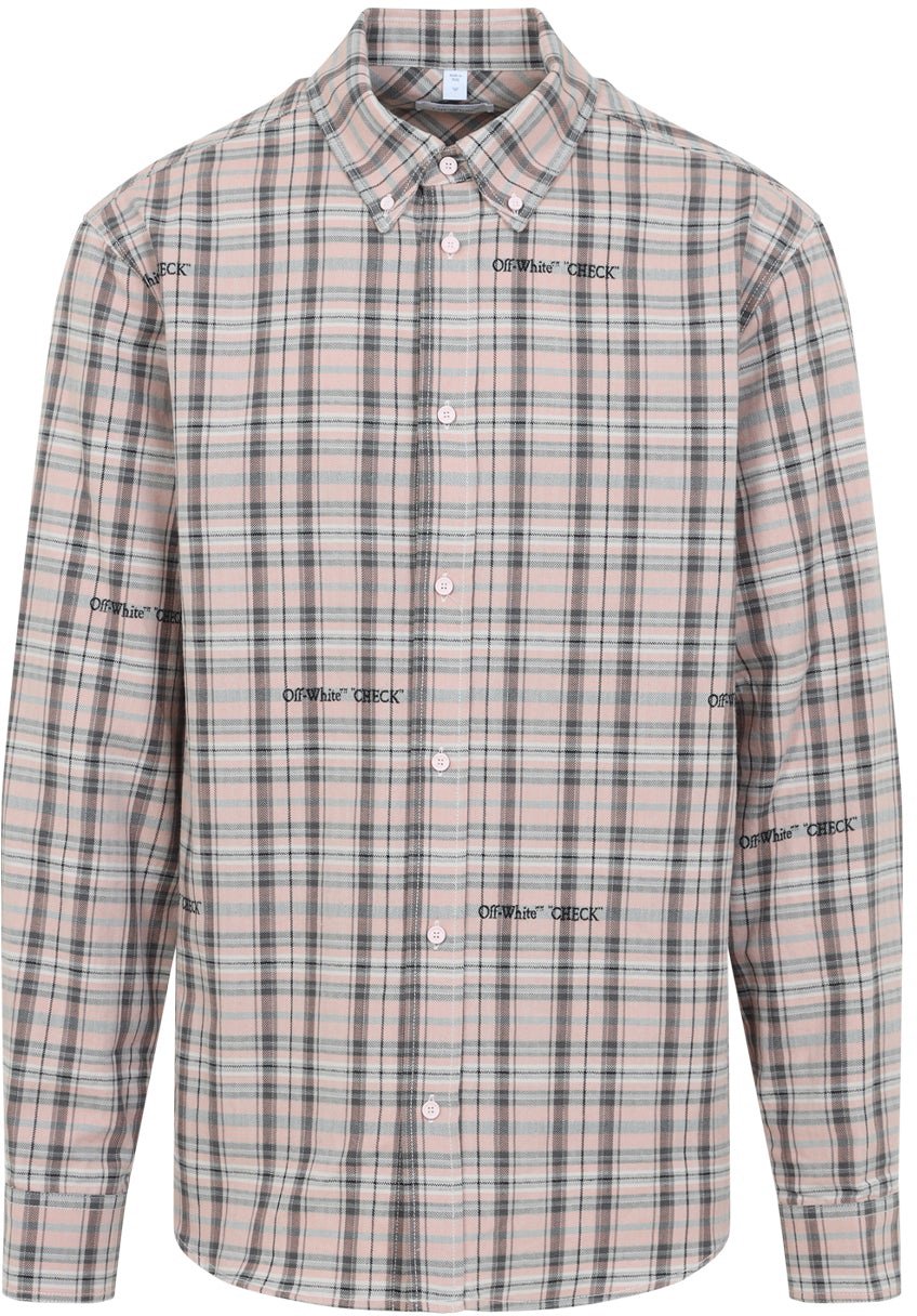 OFF-WHITE Off White Flannel Shirt Divers