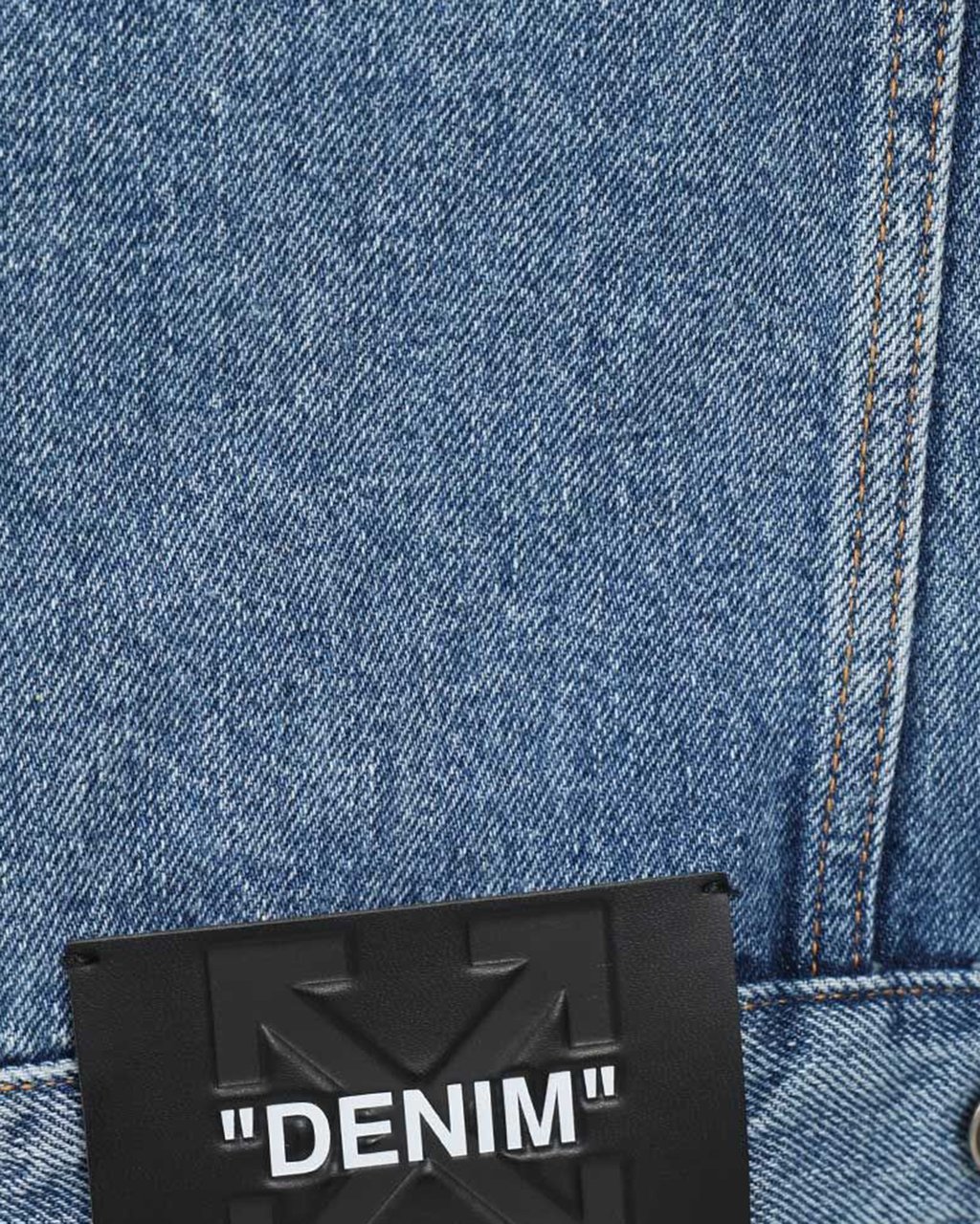OFF-WHITE Coats Light Medium Blue Blauw